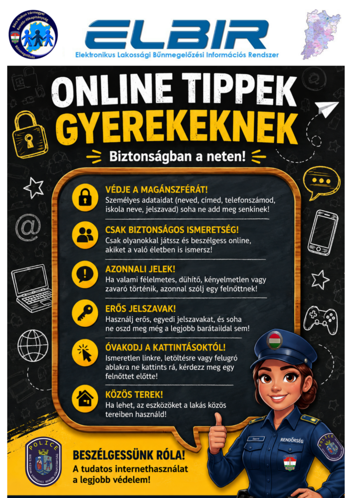 Online tippek gyerekeknek