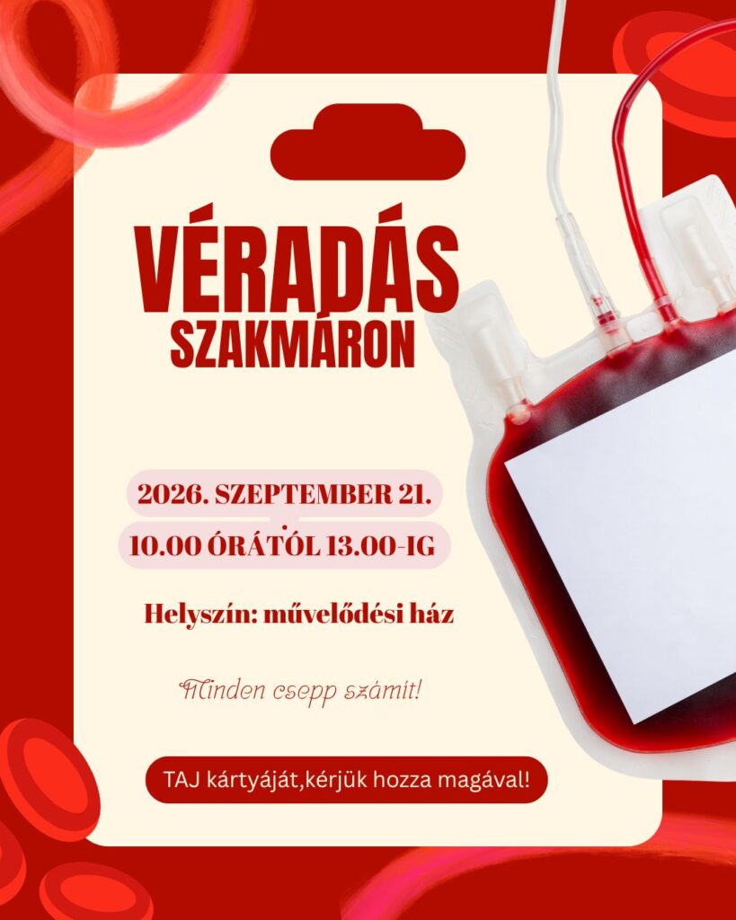 Véradás Szakmáron